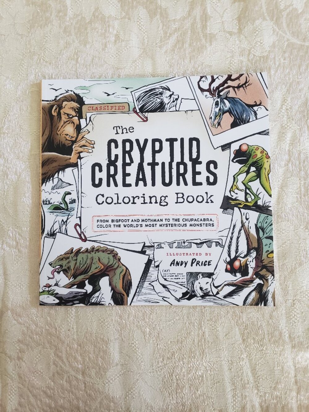 The Cryptid Creatures Coloring Book